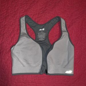 Avia zip up sports bra.